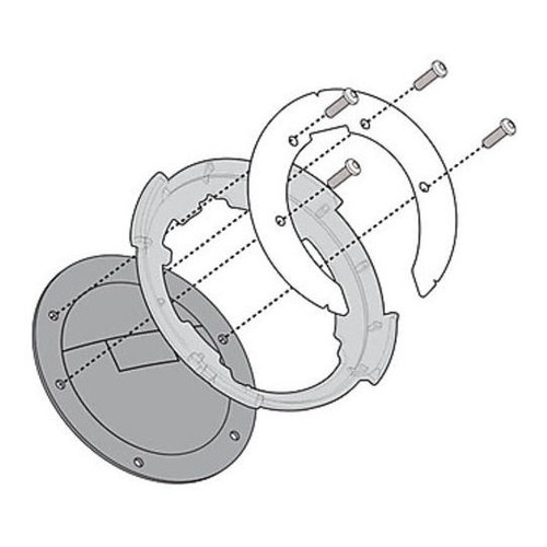 Givi bf04 flangia per - per, borsa