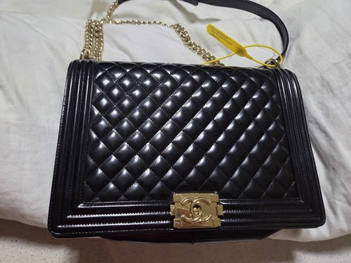 Borsa chanel nera pelle - chanel,